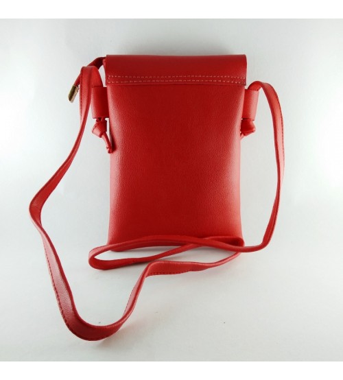 STYLISH BIG BOSS POUCH, RED (Ladies Bag 