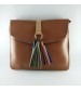 STYLISH SLING BAG FOR FEMALES, BROWN