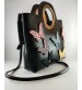 BLACK BUTTERFLY HAND AND SLING BAG FOR ALL AGE GROUP-BLACK