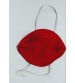 Lycra Face Mask, Oval Shape, Washable, Color - Red (Pack of 10), Made in India